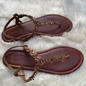 Jessica Simpson Flower Sandals